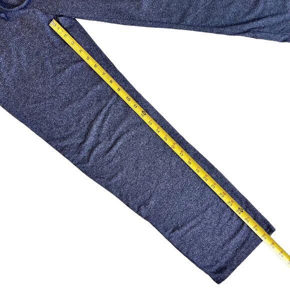 Comfy Blue Sweatpants Women's Medium Loungewear Yoga Pants Pockets Stretch Cozy - Picture 11 of 14